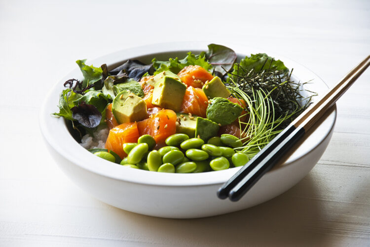 Salmon Poke bowl