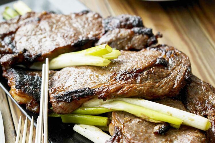 Korean-style beef